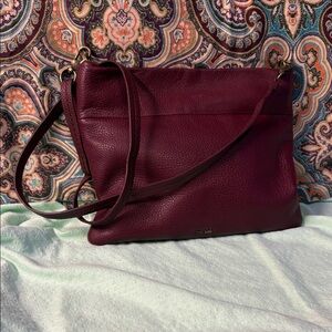 The Sak Collective Burgundy Wine Crossbody Bag